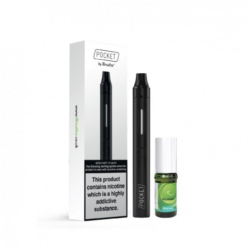 Pocket E-Cigarette & 10ml E-Liquid